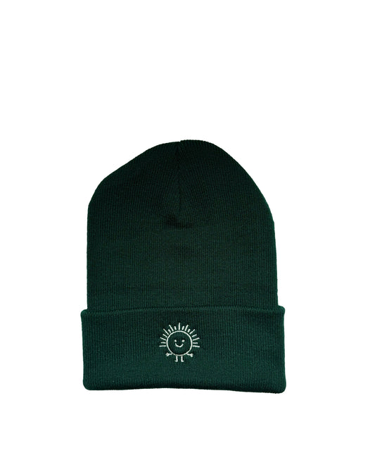 Forest Green Knit Beanie