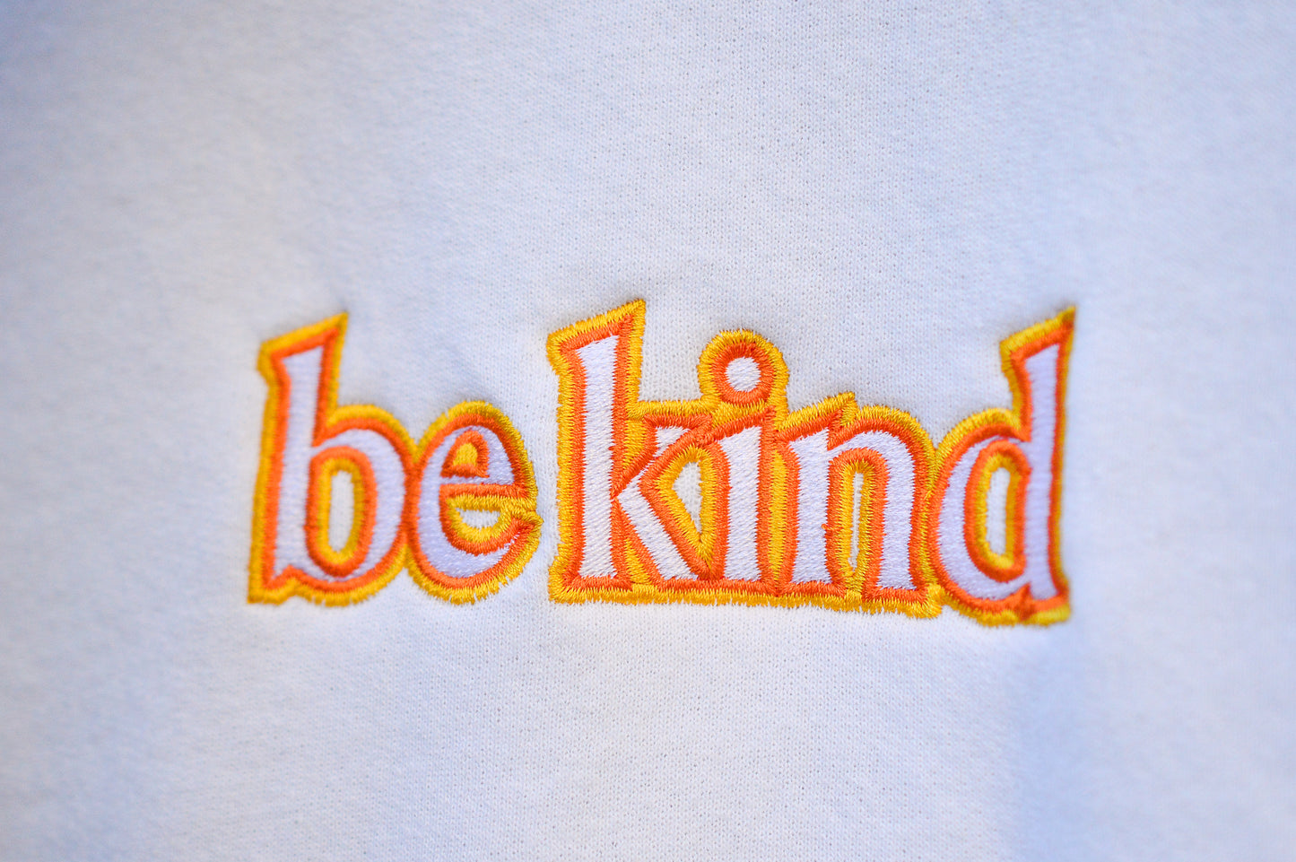 'Be Kind' Crewneck - White