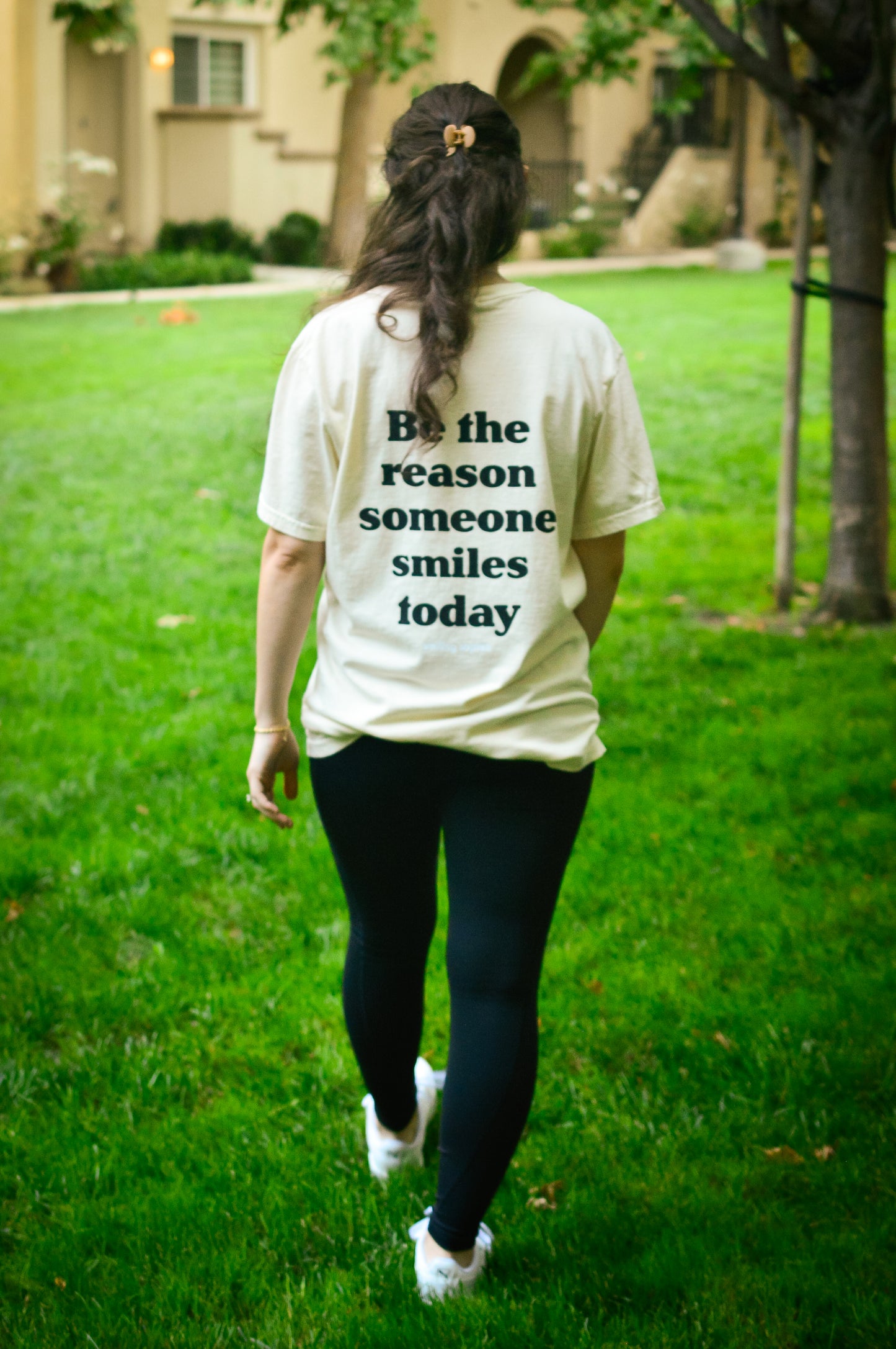 'Be the Reason' Tee - Cream